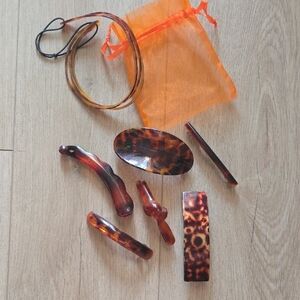 Tortoiseshell Hair Accessories Set